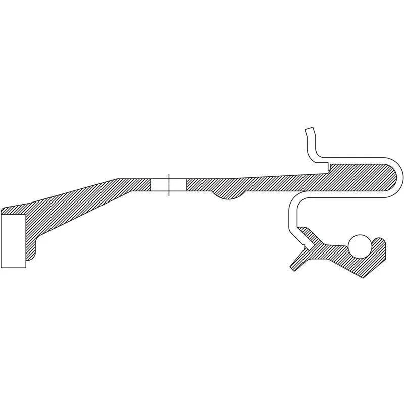 710675 – NATIONAL Transfer Case Output Shaft Seal, OE Replacement - view 2